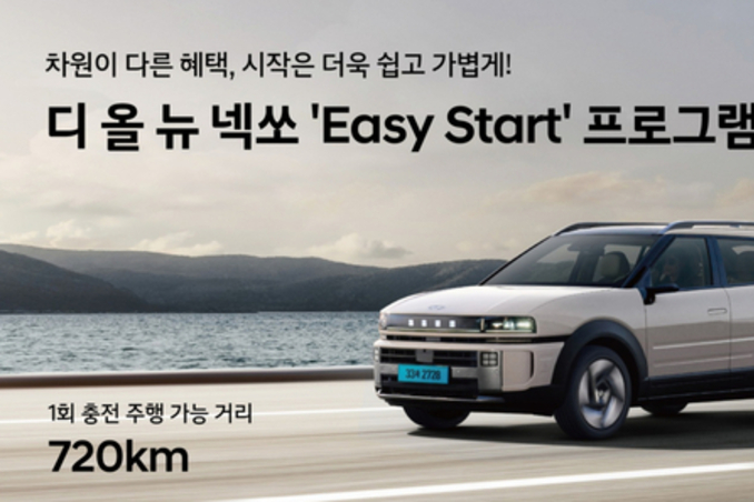 현대차, ‘넥쏘 이지 스타트’ 프로그램 출시...月 22만원에 이용