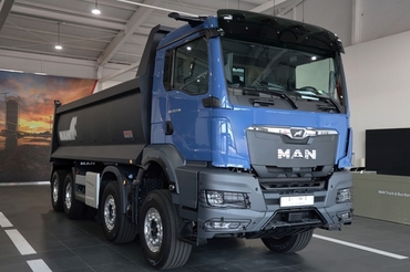 만트럭버스코리아, '뉴 MAN TGS 540마력 덤프트럭‘ 출시