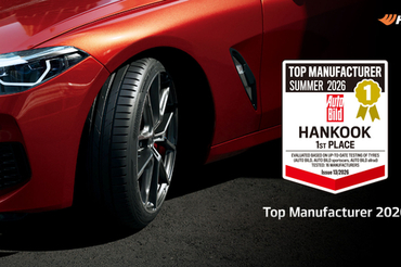 한국타이어, '아우토 빌트' 올해의 여름용 타이어 제조사 1위